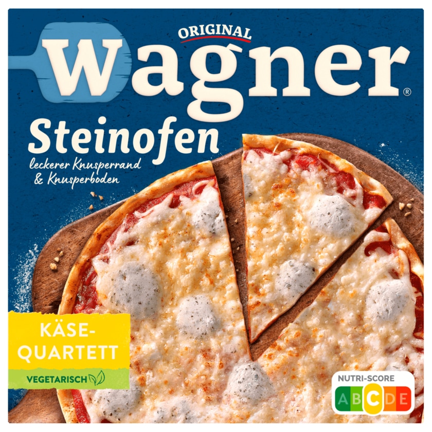 Original Wagner Steinofen Pizza Käse-Quartett 350g